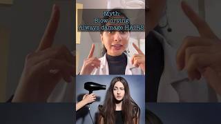 Hair blow dryer myth busted hair hair hairdryer blowdry shorts trending youtubeshorts viral [upl. by Amein]