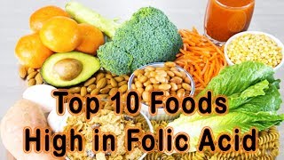 Folic Acid foods – Top 10 Foods High in Folic Acid [upl. by Iraj]