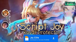 Script Skin Joy Elite No Password  Full Effect amp Voice  Update Patch Terbaru 2024  MLBB [upl. by Anerol]