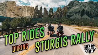 5 Must See Motorcycle Rides During the 2022 Sturgis Rally  Mt Rushmore Needles Highway [upl. by Hawley]