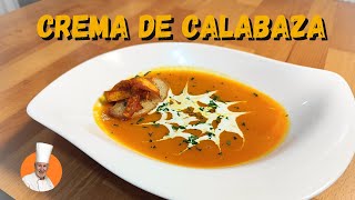 CREMA DE CALABAZA [upl. by Merdith]