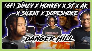 67 Dimzy x Monkey x SJ x AK x Silent x Dopesmoke  Danger Hill Music Video  Pressplay [upl. by Canter242]