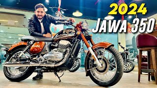 2024 All New Jawa 350  Detailed Walkaround Review  Exhaust Note amp On Road Price [upl. by Yrrek618]