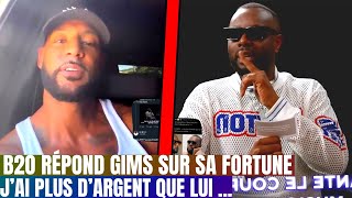 Booba Répond Gims après avoir annoncé quil a plus dargent que lui [upl. by Gnak484]