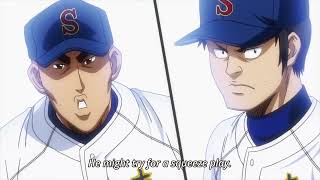 Okumuras Determination To Support And Help Sawamura ダイヤのAエース  Ace of Diamond [upl. by Nomael]