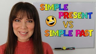 PRESENTE Y PASADO SIMPLE EN INGLES  SIMPLE PRESENT VS SIMPLE PAST IN ENGLISH [upl. by Bradski]