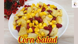 Healthy Salad Recipe  Corn Salad Recipe  Healthy Salad Recipe For Weight Loss  Easy Corn Salad [upl. by Blanch873]