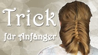 Der BESTE Trick für Anfänger  lockerer französischer Zopf  haareflechten [upl. by Ardrey616]