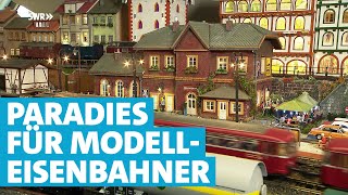 Imposant An dieser ModelleisenbahnAnlage wird seit 20 Jahren gebaut [upl. by Skipton]