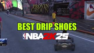 BEST DRIP SHOES IN NBA 2K25 [upl. by Saticilef602]