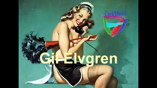 Gil Elvgren 19141980 Pin up illustrations and drawings [upl. by Osbert]