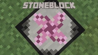 StoneBlock  TRANSMUTATION TABLE E40 Modded Minecraft [upl. by Atilrak308]