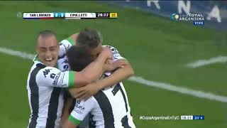 Gol de Piñero Da Silva San LorenzoCipolletti [upl. by Yrehc]