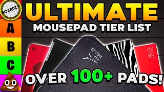 2024 ULTIMATE Gaming Mousepad Tier List 85 MOUSEPADS SHOCKING [upl. by Akemak]