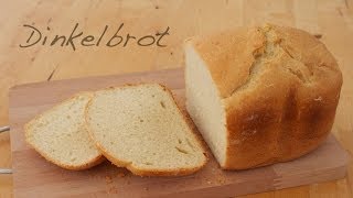 Brot Rezept Dinkelbrot mit Joghurt ca 750 g  Brotbackautomat Unold  besser als Toastbrot o [upl. by Nanaj]