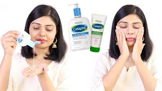 Testing NEW Formula of Cetaphil Skincare Cleanser amp Moisturiser 👉 1 minute Review [upl. by Sedaiuqlem]