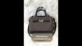 Michael Kors Reed Small Satchel Bag Quick Review [upl. by Massey]