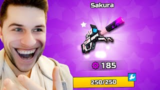 We Crafted OP Sakura Sniper for Half Price Pixel Gun 3D F2P [upl. by Anatnom]