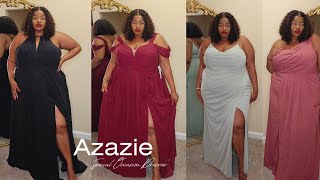 Azazie Plus Size Bridesmaid and Guest Dresses  Special Occasion Dresses  Size 3x  Victoria Lashay [upl. by Ellekcir]