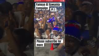 This is why Fameye Is TreadingFameye At Bawumia Campaign trending ghanaweb ghanacelebrities [upl. by Annailuj]