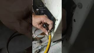 Its very easy to repair a broken refrigerator videoshort welding refrigeration [upl. by Kari]