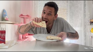 MANGIO 1 BUONISSIMA PIADINA CON PROSCIUTTO E BREE DOPO TANTO TEMPO ESTING SHOW MUKBANG ITA [upl. by Vivica707]