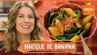 Nhoque de bananadaterra com couve e farofinha de bacon  Rita Lobo  Cozinha Prática [upl. by Scott]