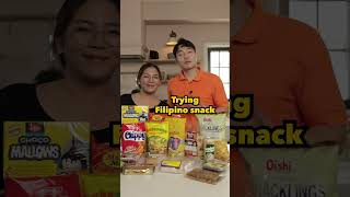 Uncle Roger trying Filipino Snack with lumpiaqueen [upl. by Shannen]