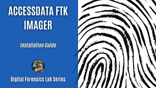 Digital Forensics  Installing AccessData FTK Imager [upl. by Ahseiyt]