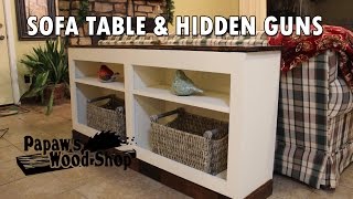 Firearms Concealment Furniture  Hidden Gun Storage Bookcase [upl. by Whittemore]