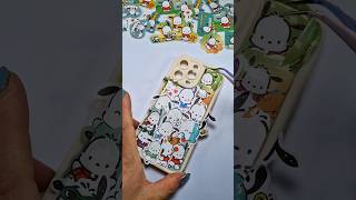 Decorate phone cases with cute Pochacco  Sanrio phonecase sanrio pochacco [upl. by Erbe292]