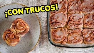 🔸 ROLLS DE CANELA SIN TACC  Cómo hacer rollos de canela sin gluten fáciles [upl. by Odlaumor]