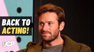 Armie Hammer announces return to acting with exciting new project  Entertainment News [upl. by Prager]