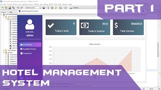 JavaFX Tutorial PART 13  Hotel Management System in Java Netbeans [upl. by Harte]