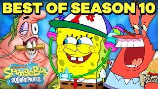 BEST of SpongeBob Season 10 Part 2 🏆  50 Minute Compilation  SpongeBob SquarePants [upl. by Cirdet]