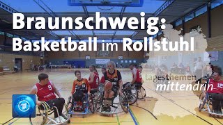 Braunschweig Basketball im Rollstuhl  tagesthemen mittendrin [upl. by Laidlaw]