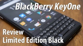 BlackBerry KeyOne Black Review  The Business Android Smartphone [upl. by Yzmar990]