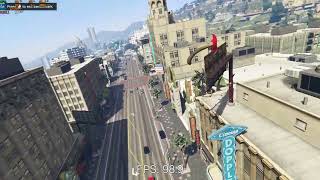 RTX 3060 Laptop  GTA V  MSI GF65 Thin 75W  Benchmark gta rtx3060 [upl. by Carey]