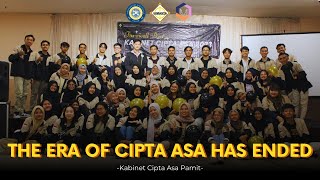 THE ERA OF CIPTA ASA HAS ENDED  Kabinet Cipta Asa Pamit [upl. by Nnylyram]