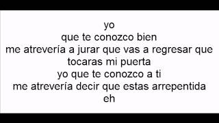 Te conozco bien marc anthony con letra [upl. by Yttap]