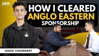 How I Cleared Anglo Eastern Sponsorship  From A Students Point of View  Technical Interview [upl. by Ainekahs]