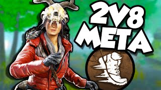 The META 2v8 SURVIVOR BUILD For LOOPING KILLERS  Dead by Daylight [upl. by Aicilev676]