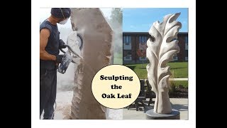 Sculpting the Oak Leaf [upl. by Jessey]