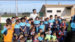 Clermont lHérault  La Ville sassocie à la légende du foot Rai pour la vie associative et sportive [upl. by Guerra]