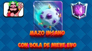 Usa este mazo insano con la bola de nieve evo [upl. by Odiug]