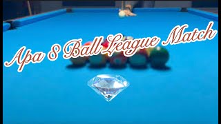 RACKLESS APA 8 Ball League Match  SL3vsSL2 [upl. by Eimaj]