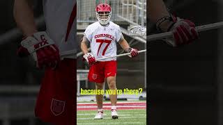 Cornell Lacrosse Coach on What He Looks for in a College Lacrosse Recruit [upl. by Collbaith]