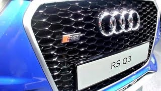 2014 AUDI RS Q3 25 TFSI quattro Exterieur amp Interieur in Detail Engine IAA 2013 [upl. by Asilak]