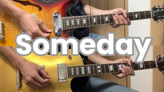 The StrokesSomeday guitar cover [upl. by Allerbag625]