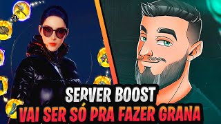 SERVIDOR DE BOOST VAI SER SÓ PARA FAZER GRANA 🤔  CORTES MIR4 [upl. by Aihtenak378]